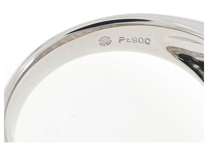 Autre Marque Anello Monnickendam in platino e diamanti - vista 4