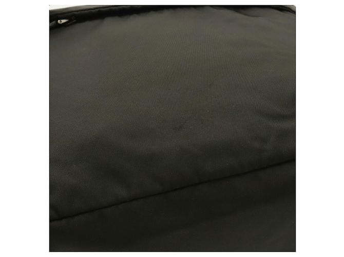 Prada Wendbare Tote Bag/Schultertasche aus schwarzem Nylon - Ansicht 5