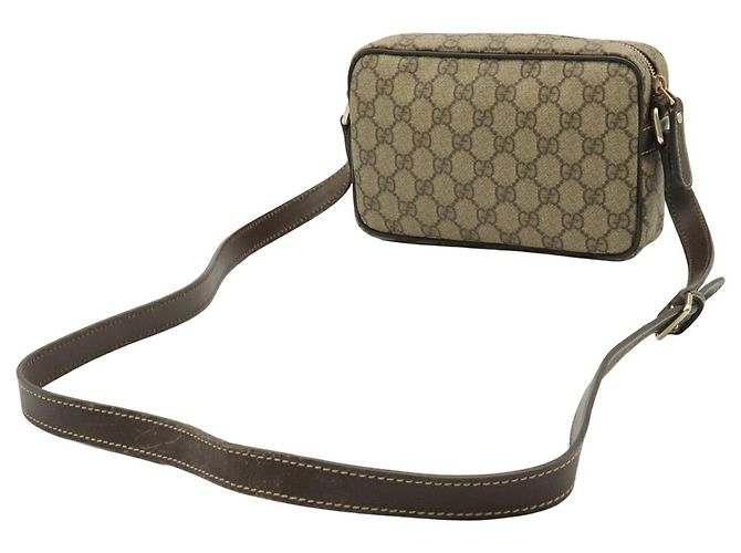 Borsa a tracolla Gucci GG Plus Supreme - vista 3