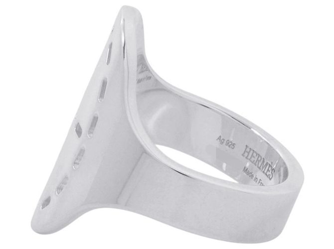 Hermès Bague Hermes Point Sellier TGM - vue 2