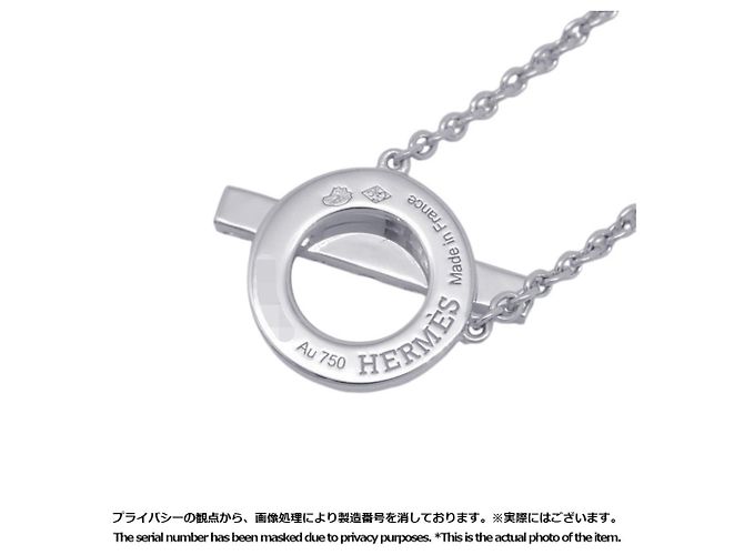 Hermès Colgante collar Hermes Finesse - vista 8