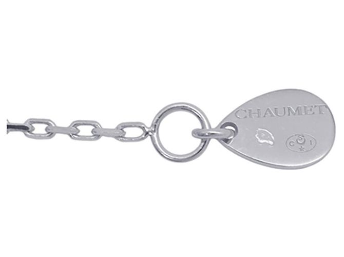 Collana Chaumet Joséphine in oro bianco 18K e diamanti - vista 12