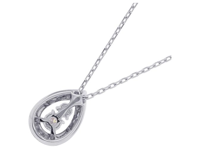 Collana Chaumet Joséphine in oro bianco 18K e diamanti - vista 3
