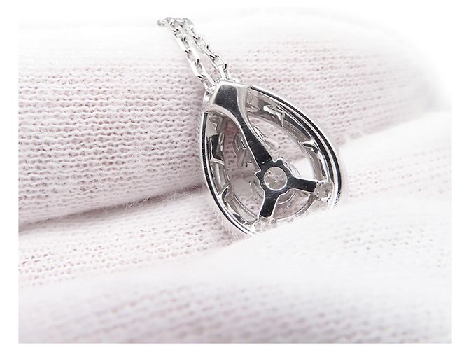 Collana Chaumet Joséphine in oro bianco 18K e diamanti - vista 7