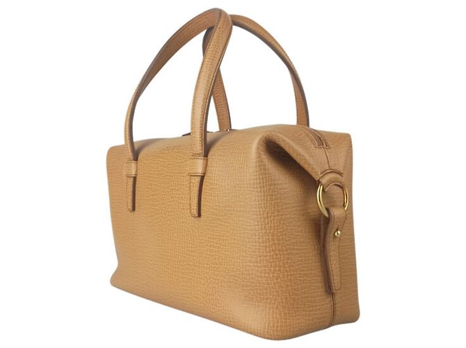 Loewe Handtasche aus hellbraunem Leder - Ansicht 2