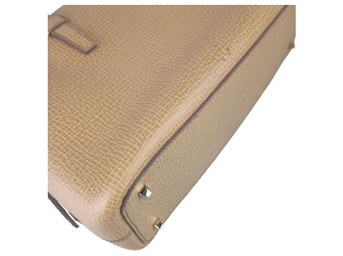 Loewe Handtasche aus hellbraunem Leder - Ansicht 5