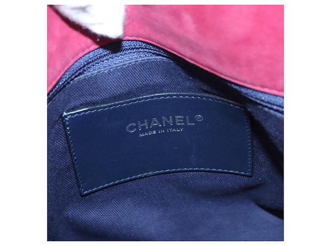 CHANEL Matelasse Chain Shoulder Bag Lamb Skin Pink Silver CC Auth bs25492 - Jerrillo - vista 18