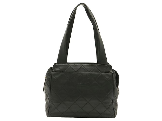 Borsa Tote Chanel Matelassé Coco Mark - vista 2