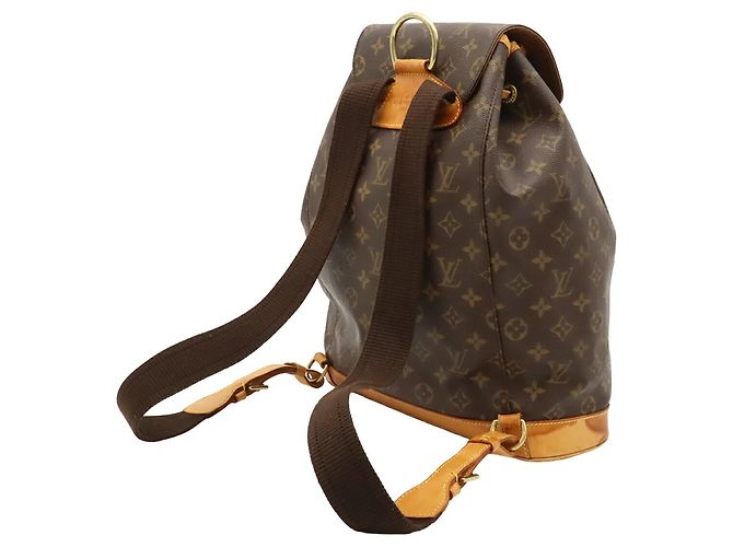 Zaino e Borsa a Tracolla Louis Vuitton Monogram Montsouris GM - vista 3
