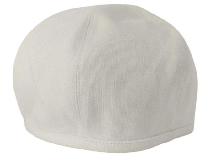 Hermès Béret HERMES Gabrielle em algodão branco - vista 2