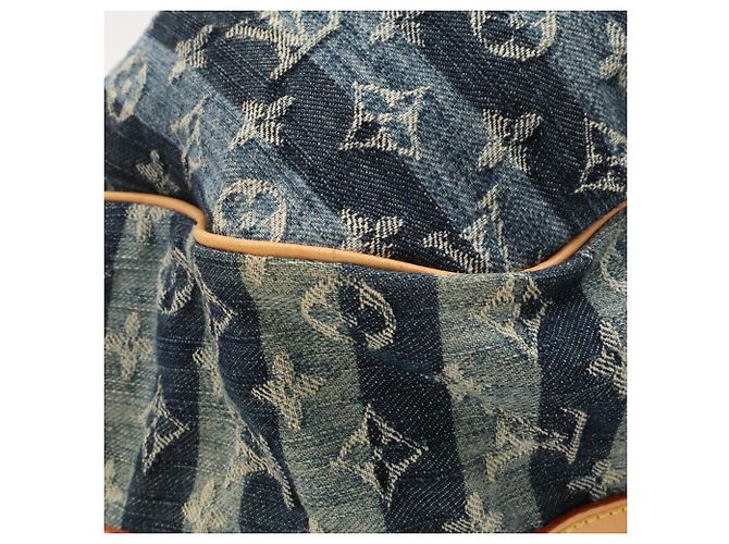 Louis Vuitton Monogram Denim Cabas Raye GM Tote Bag - Ansicht 4