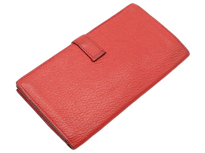 Béarn Hermès Bearn Soufflé Bi-fold langes Portemonnaie - Ansicht 3