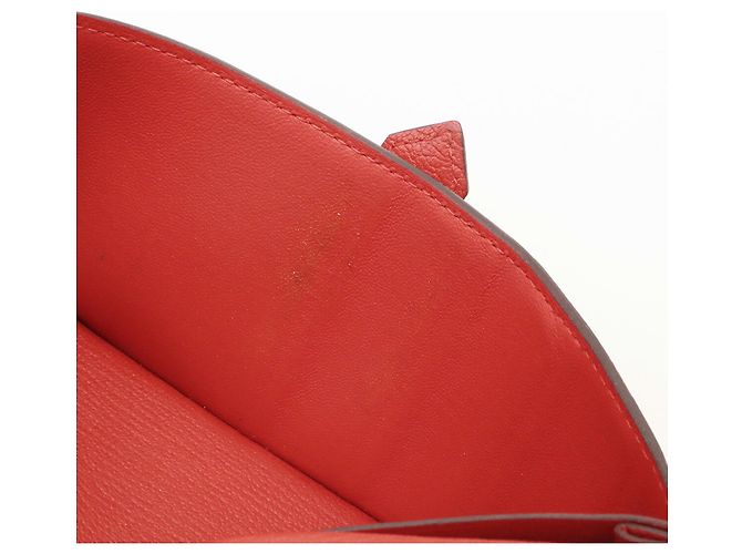 Béarn Hermès Bearn Soufflé Bi-fold langes Portemonnaie - Ansicht 7