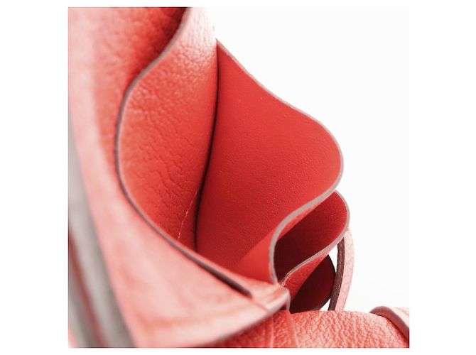 Béarn Hermès Bearn Soufflé Bi-fold langes Portemonnaie - Ansicht 8