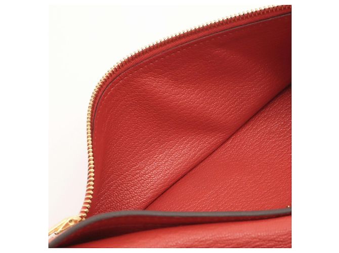 Béarn Hermès Bearn Soufflé Bi-fold langes Portemonnaie - Ansicht 9