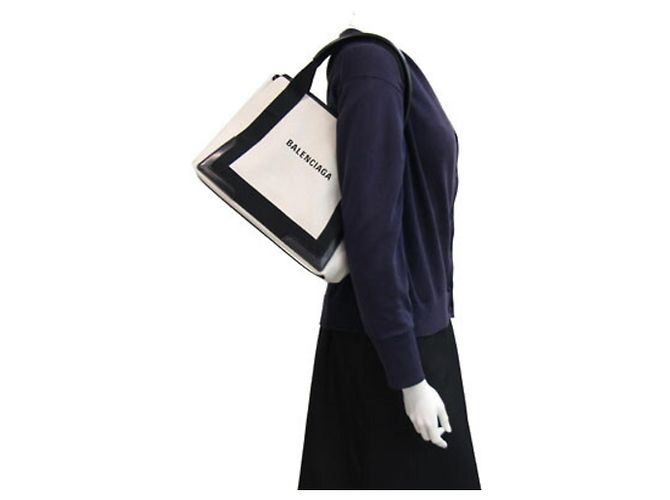 Bolso Cabas Balenciaga Navy - vista 10