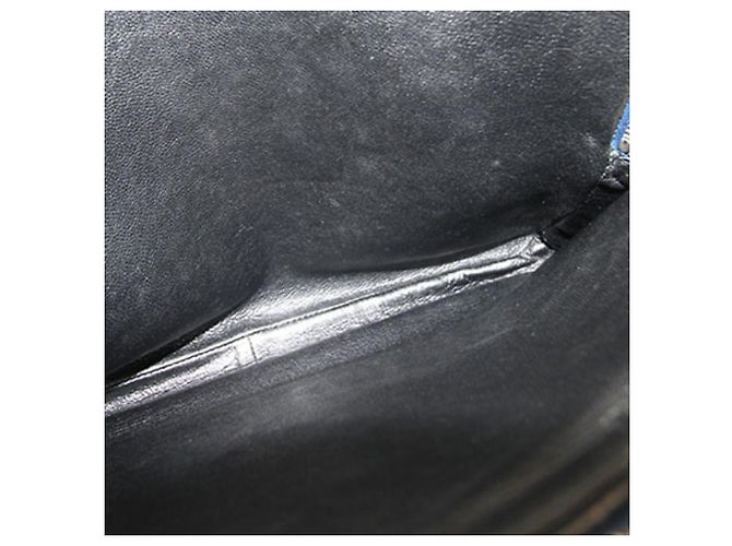 Prada Blue Leather Shoulder Bag - view 8
