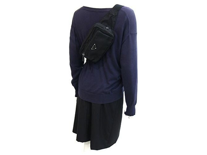 Bolsa de cintura Prada Re-Nylon com cinto - vista 10