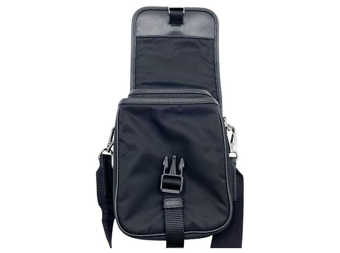 Sac à épaule Prada Re-Nylon Triangle - vue 8