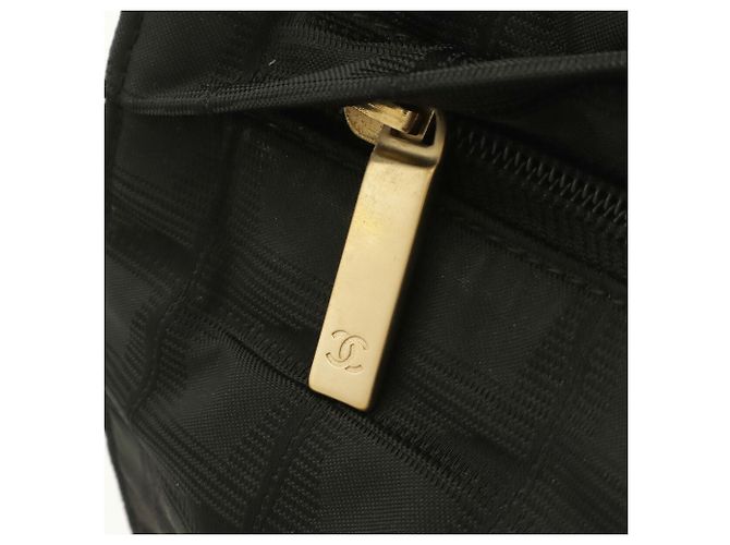 Chanel New Travel Line Handtasche Schwarz - Ansicht 7