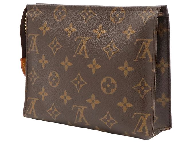 Louis Vuitton Monogram Pochette Toilette 19 Handbag Pouch - vista 3
