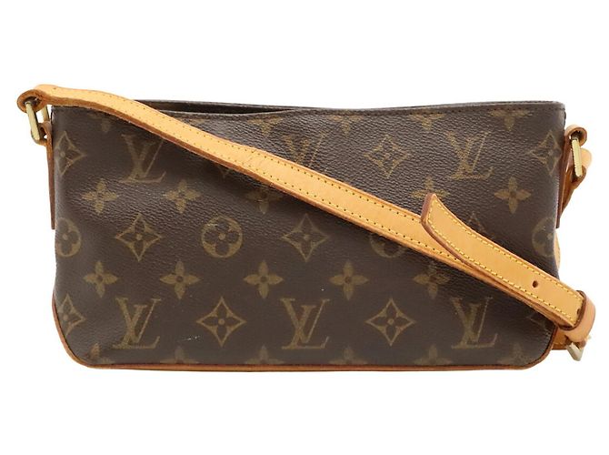 Louis Vuitton Monogram Trotteur Schultertasche Pochette - Ansicht 2