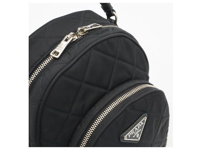 Mini mochila acolchoada Prada - vista 8