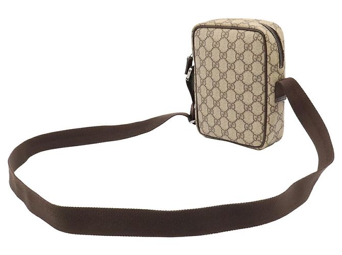 Borsa a tracolla/Pochette Gucci GG Plus Supreme - vista 3