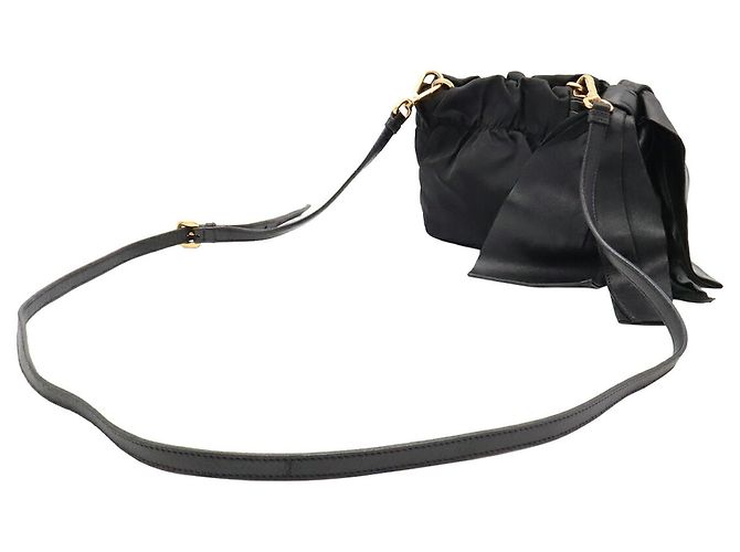 Prada Schultertasche aus Jacquard-Band - Ansicht 3