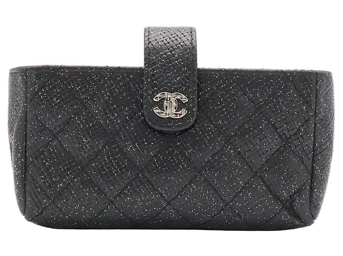 Monedero Chanel Black Matelassé - vista 2