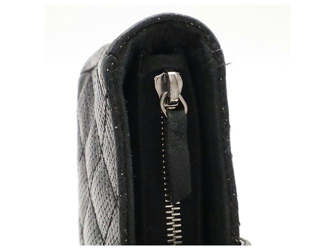 Monedero Chanel Black Matelassé - vista 5