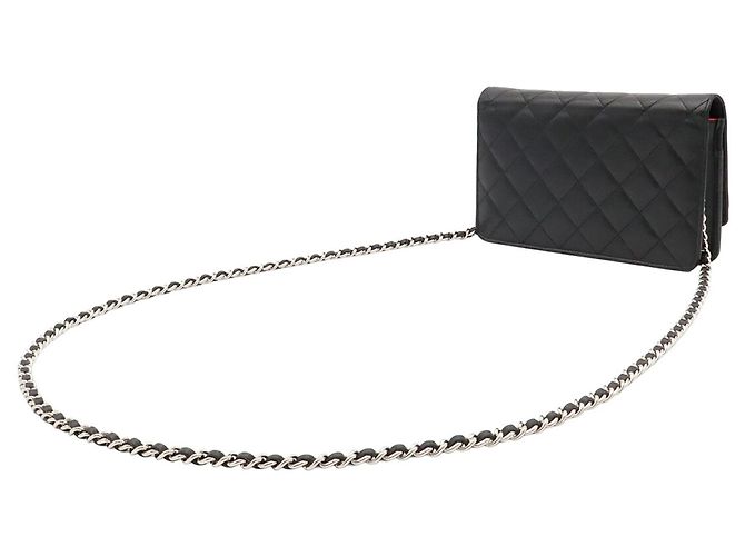 Borsa a tracolla con catena Chanel Cambon Line Coco Mark Wallet - vista 3
