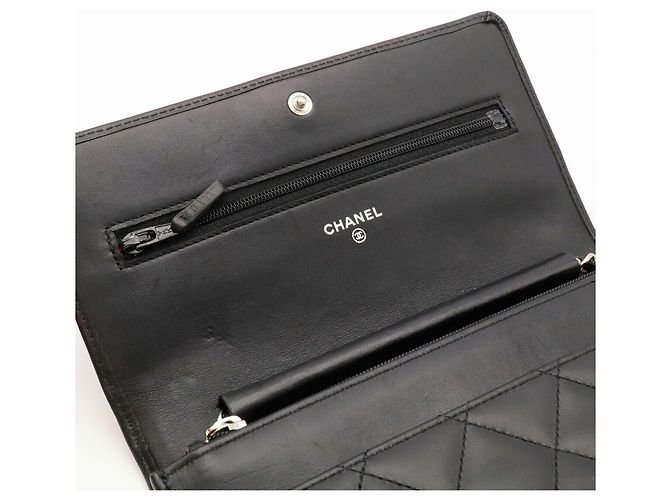Borsa a tracolla con catena Chanel Cambon Line Coco Mark Wallet - vista 6