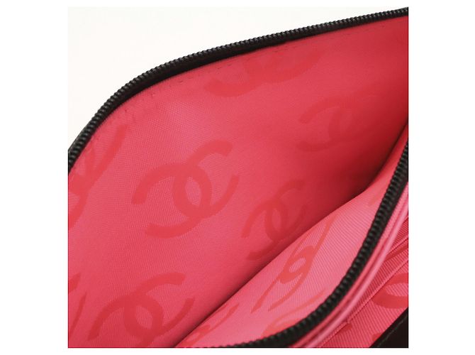 Borsa a tracolla con catena Chanel Cambon Line Coco Mark Wallet - vista 8