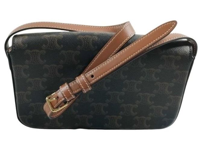 Céline Bolsa de Ombro Celine Claude Triomphe - vista 2