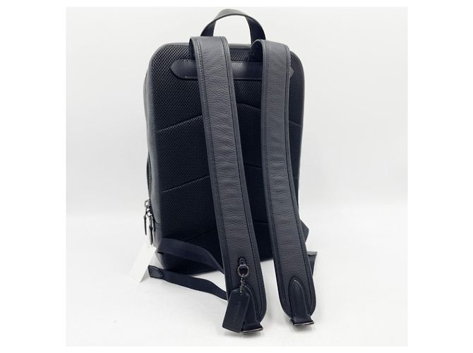 Sac à dos COACH Gotham C5323 en cuir noir - vue 6
