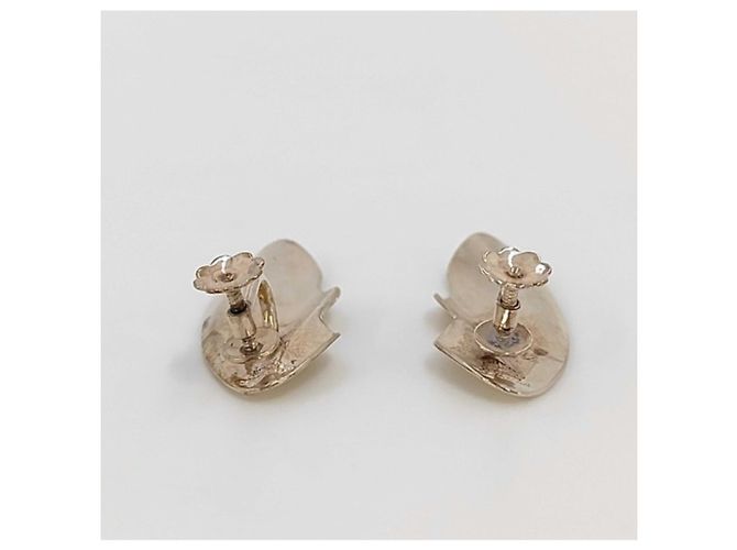 Autre Marque Orecchini a clip Tiffany & Co. Elsa Peretti High Tide in argento - vista 3