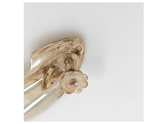Autre Marque Orecchini a clip Tiffany & Co. Elsa Peretti High Tide in argento - vista 4