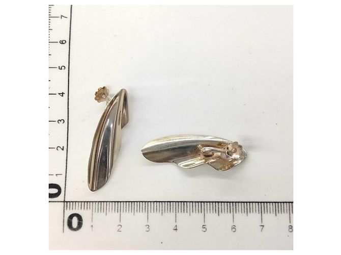 Autre Marque Orecchini a clip Tiffany & Co. Elsa Peretti High Tide in argento - vista 5