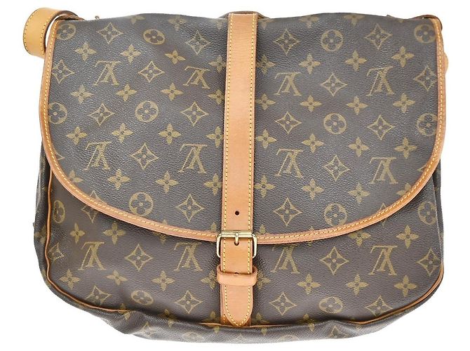 Louis Vuitton Saumur Monogram Canvas 35 - vista 3