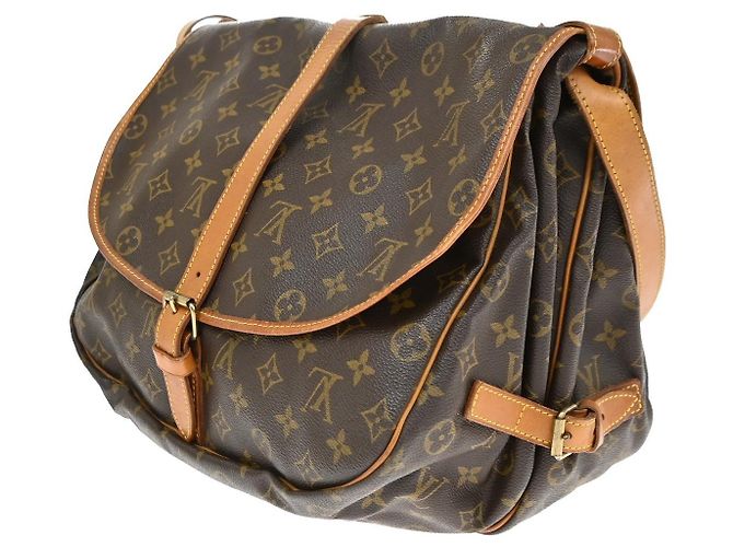 Louis Vuitton Saumur Monogram Canvas 35 - vista 4