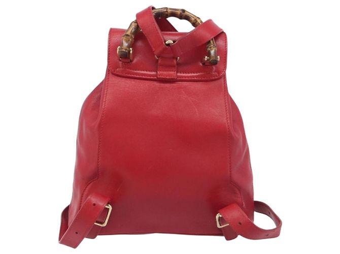 Gucci Vintage Bamboo Leather Mini - vista 2