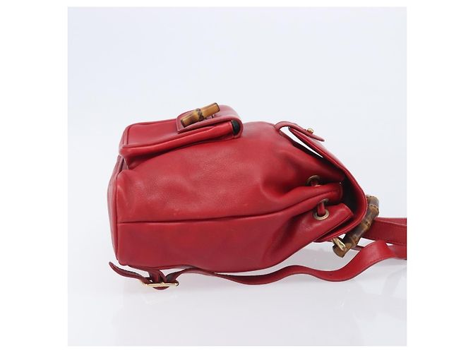 Gucci Vintage Bamboo Leather Mini - vista 3