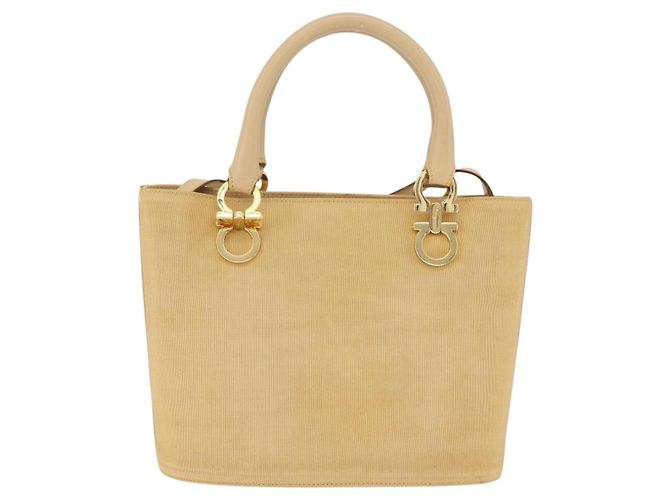 Salvatore Ferragamo Gancini Tote Canvas - Ansicht 2