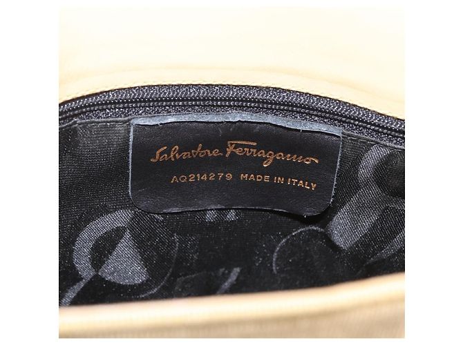 Salvatore Ferragamo Gancini Tote Canvas - Ansicht 6