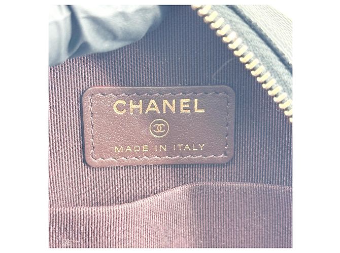 Chanel Round Chain Quilted Caviar Small - Ansicht 6