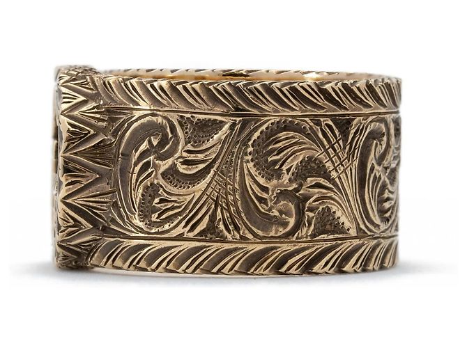 Anello Gucci Interlocked G in Oro Giallo 18k - vista 2