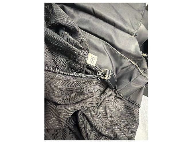 Borsa a tracolla Prada Buckle Tessuto Small - vista 7