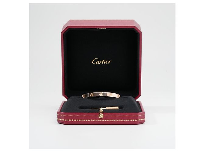 Cartier Love Bracelet Or Rose 18k - vue 5