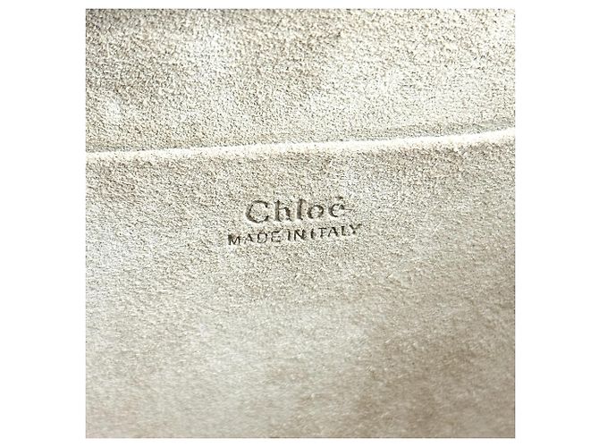 Chloé Chloe Nile Crocodile Embossed Leather Small - vista 6